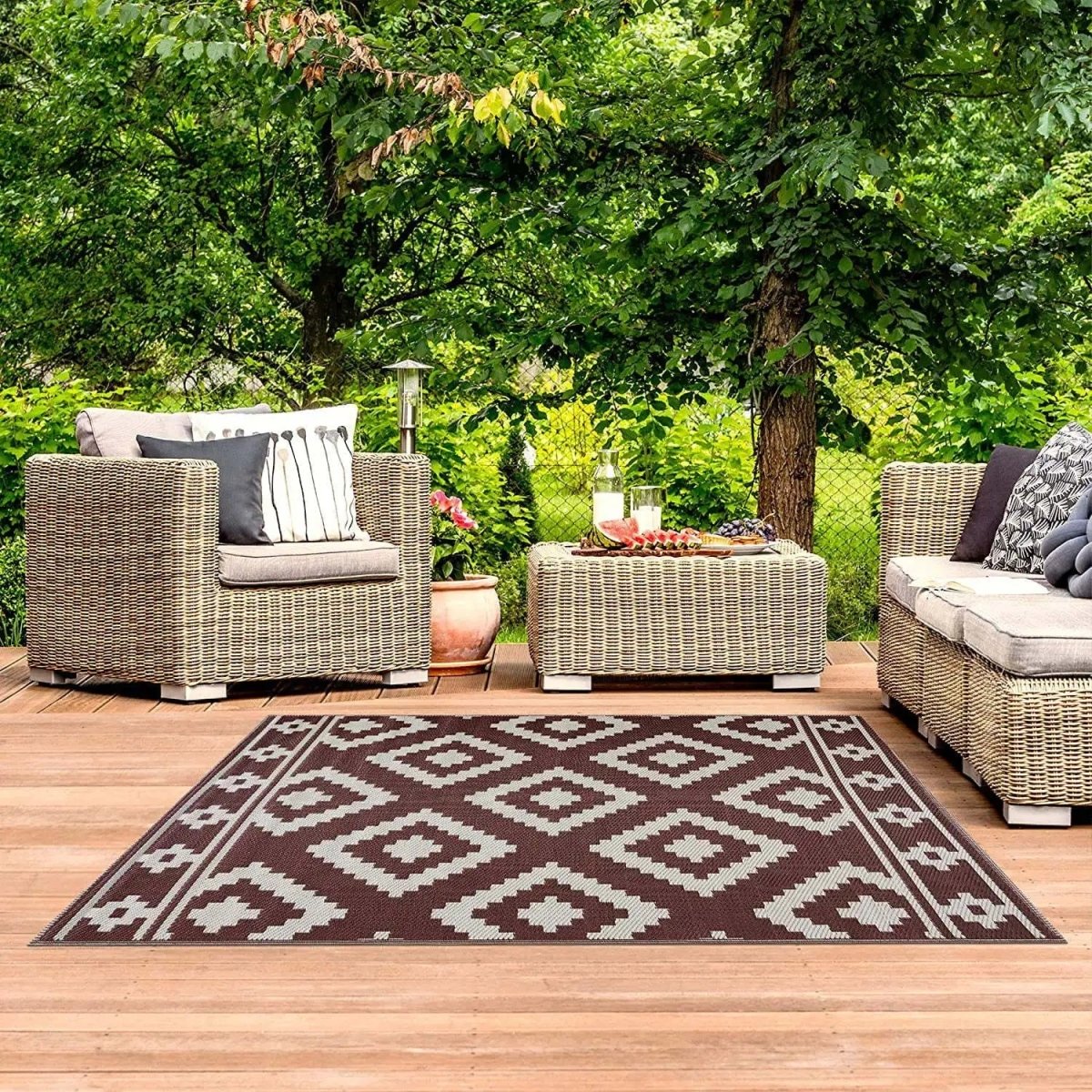 PATIOLOOM High-quality Outdoor Garden Rug