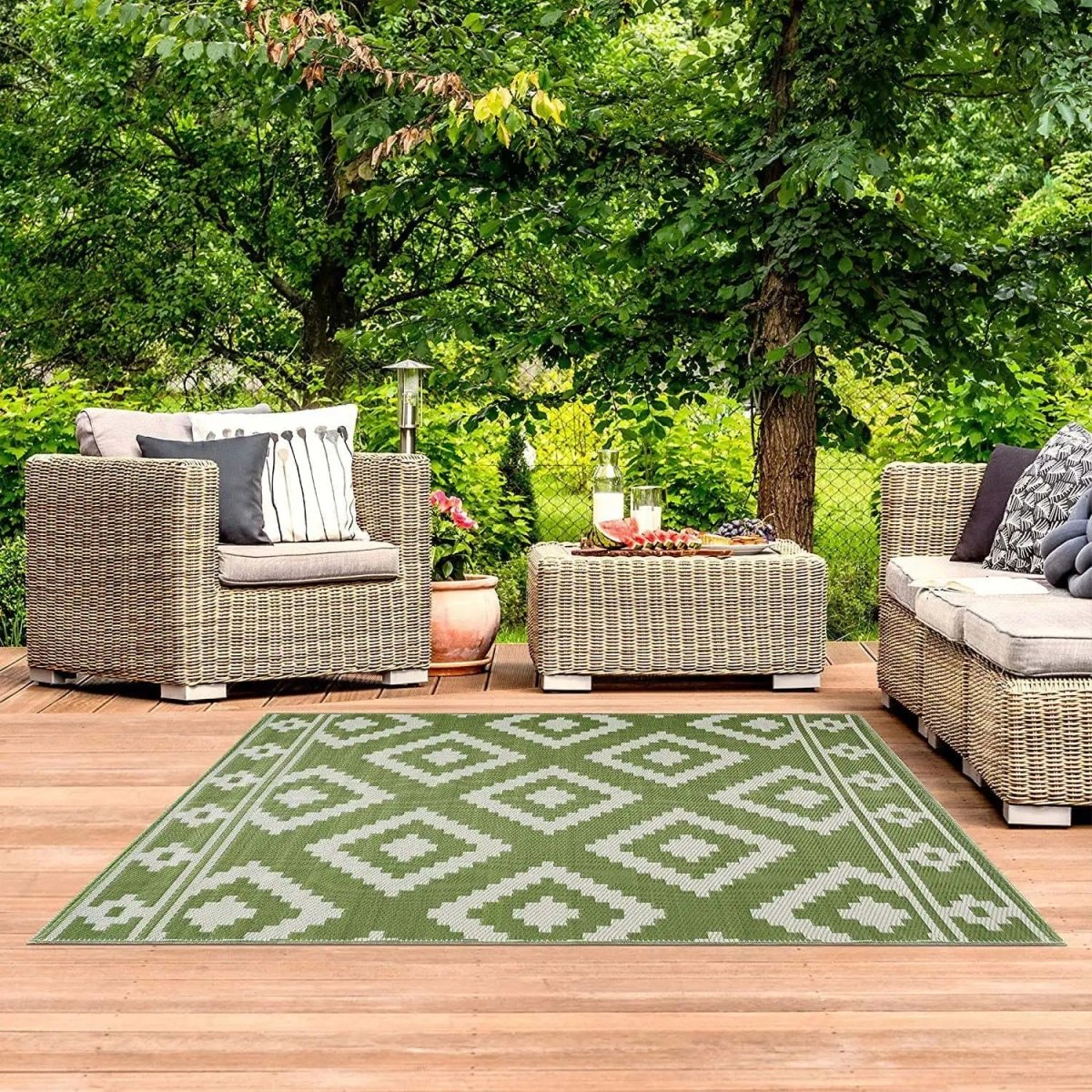 PATIOLOOM High-quality Outdoor Garden Rug