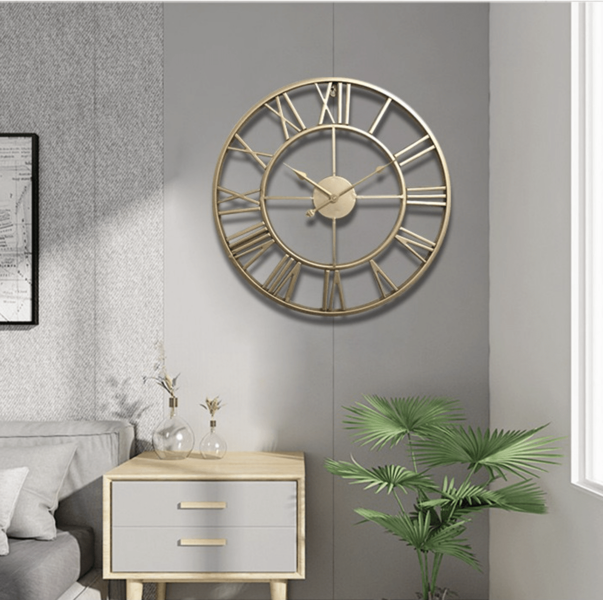 CHRONORA Skeleton Wall Clock