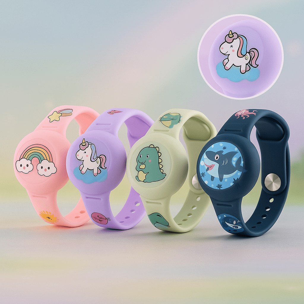 SAFEWRIST Colorful GPS Bracelet