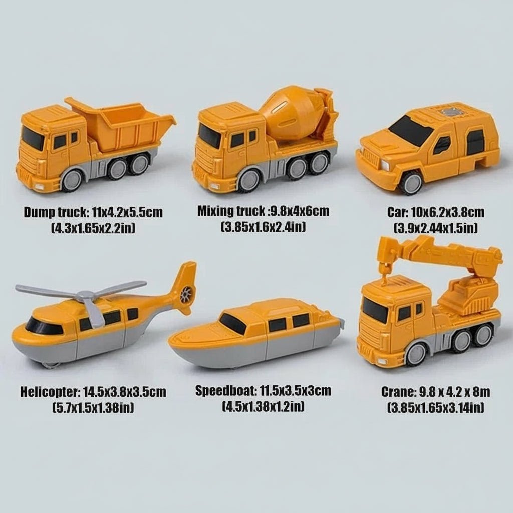 CLICKSHIFT Magnetic Snap-together Vehicles