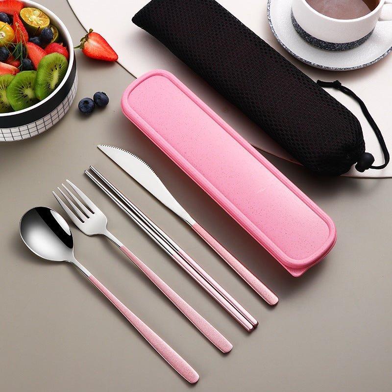 CUTLERYGO Stainless Steel Travel Cutlery Set