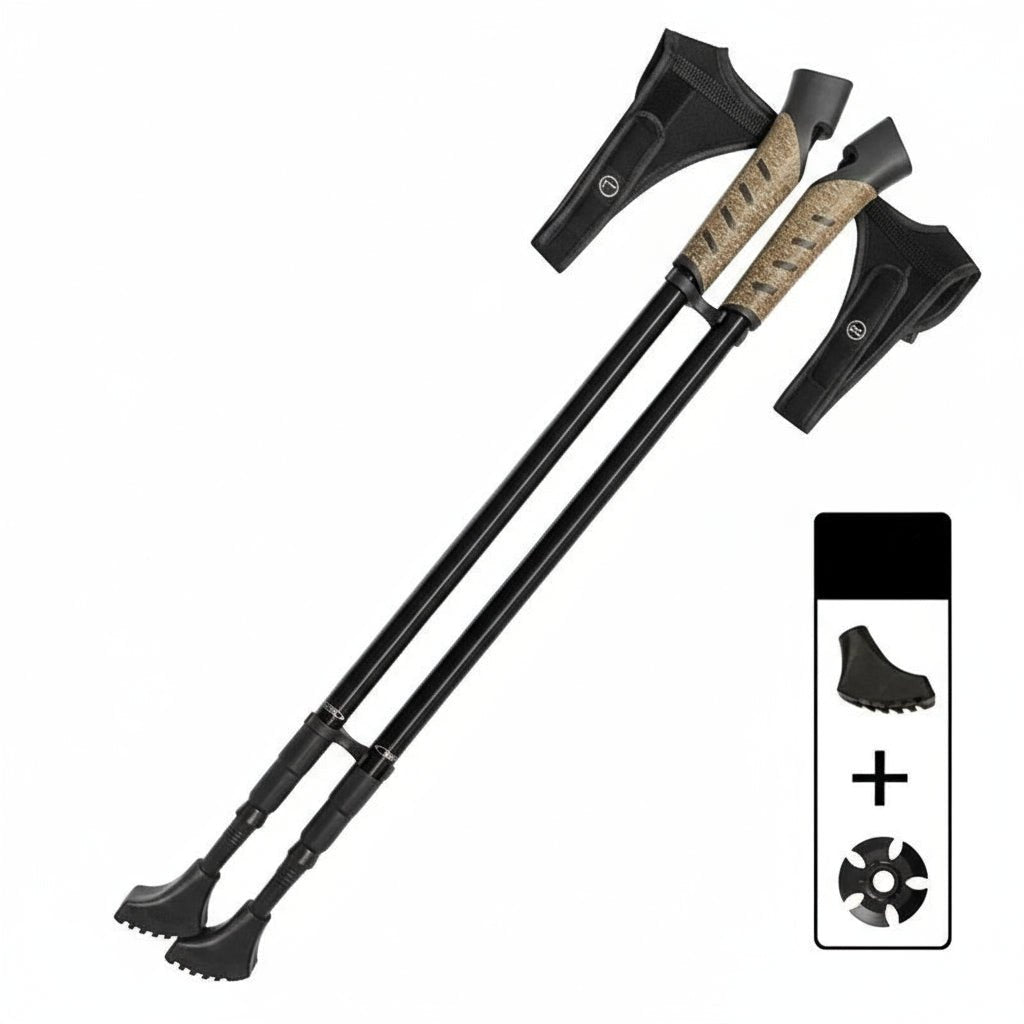 TRAILCORK Premium Nordic Hiking Poles