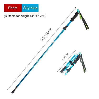 TrekLite Ultralight Telescopic Trekking Poles Set