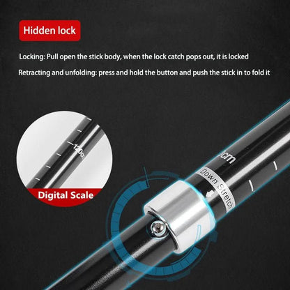 TrekLite Ultralight Telescopic Trekking Poles Set