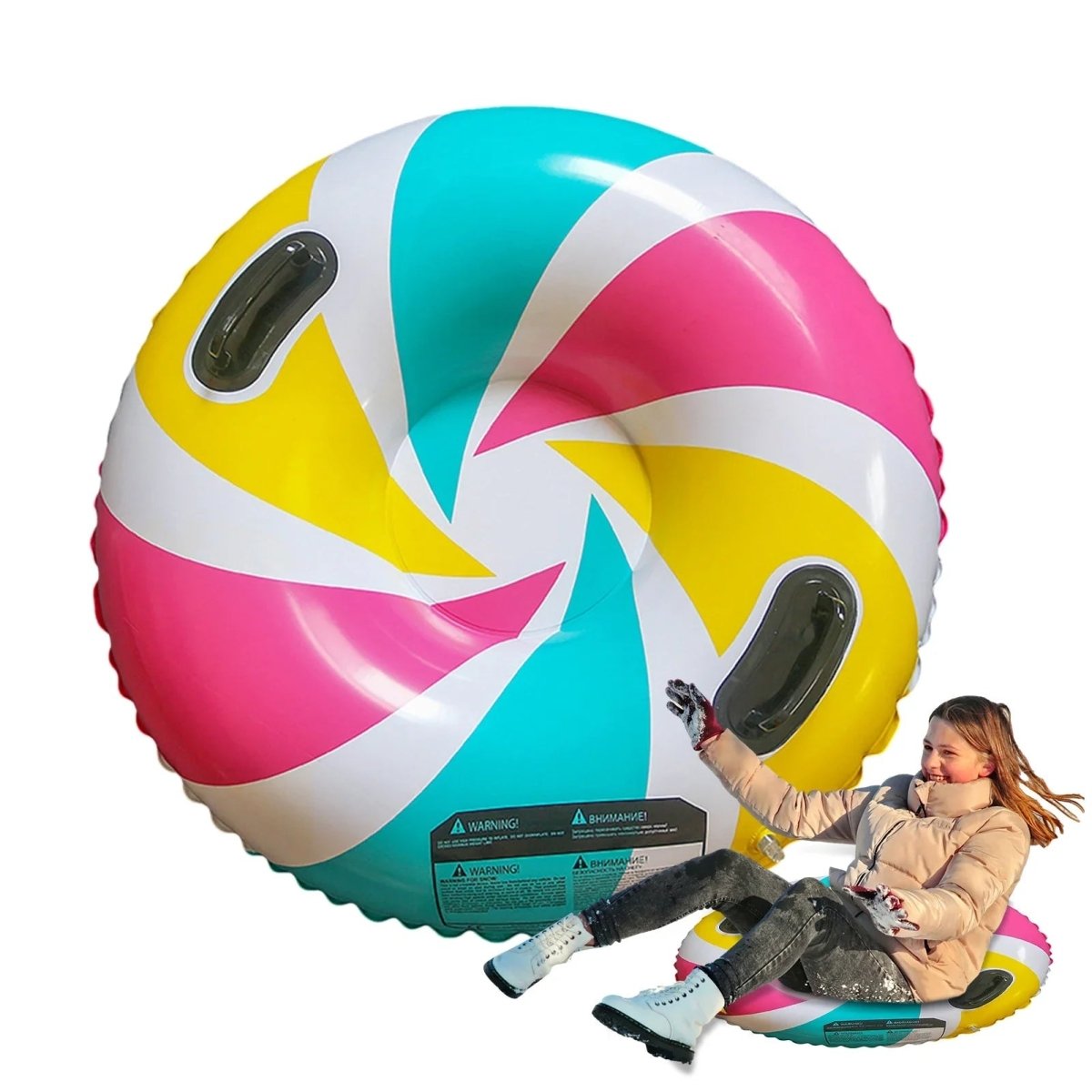 BLIZZTORQ Inflatable Snow Tire