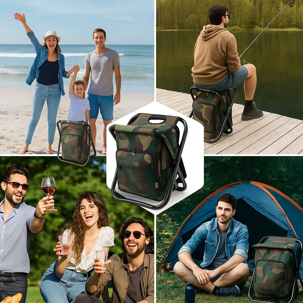 CAMOCHAIR PACK 3-in-1 Camouflage Rucksack