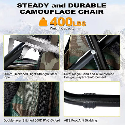 CAMOCHAIR PACK 3-in-1 Camouflage Rucksack