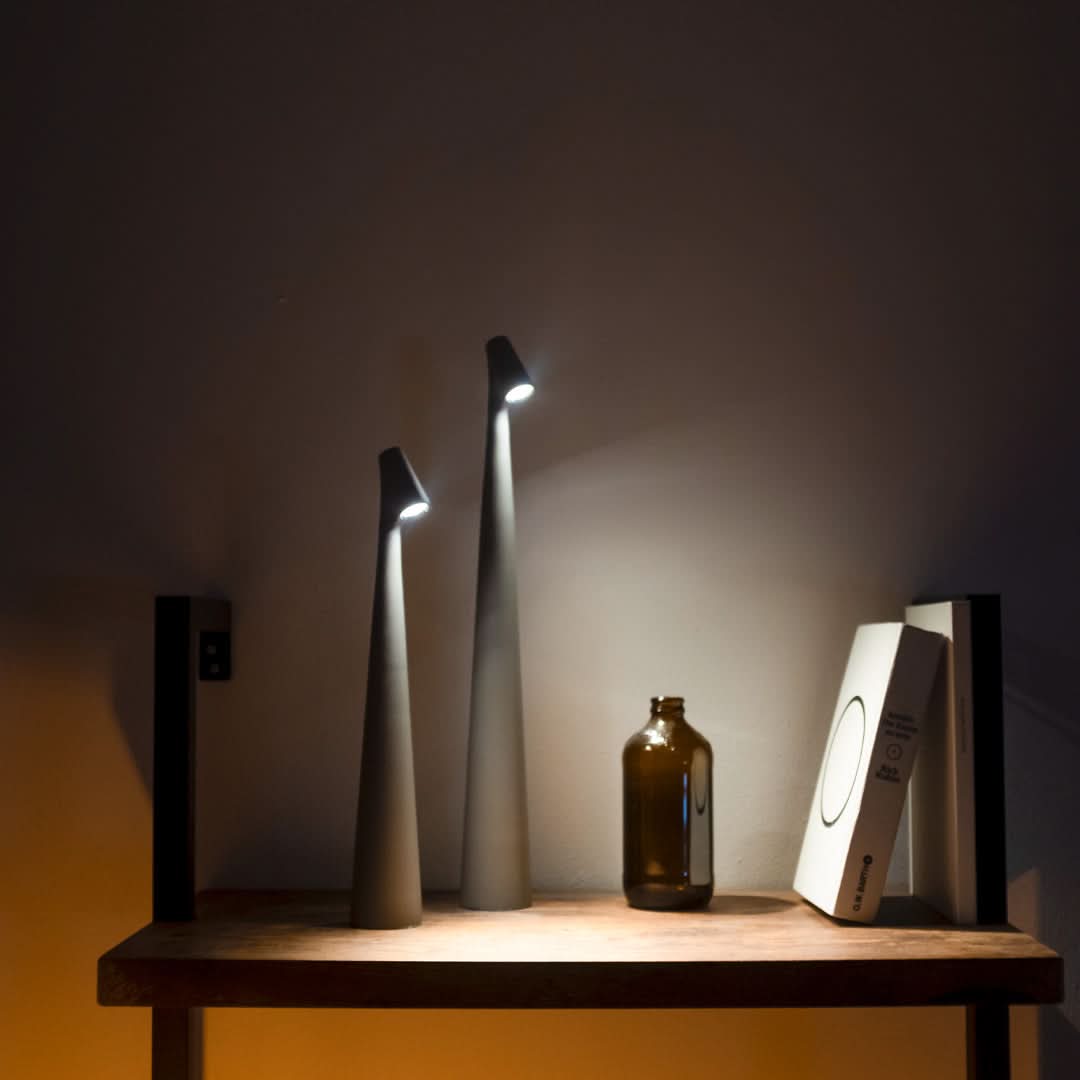 Cordless Designer LED Table Lamp, 3-Level Touch Dimmer