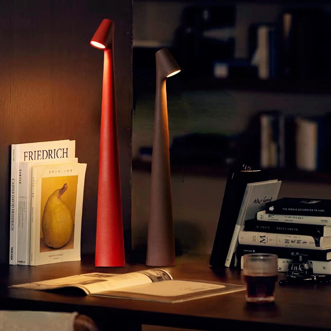 Cordless Designer LED Table Lamp, 3-Level Touch Dimmer