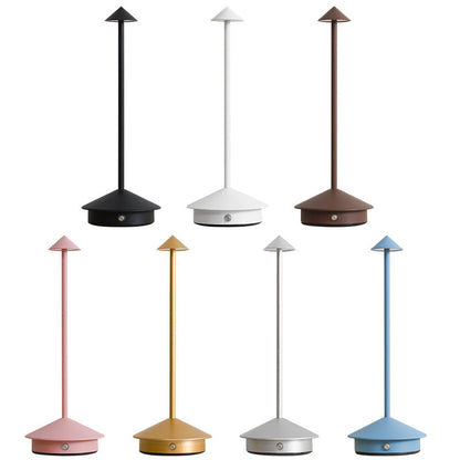 Cordless Table Lamp, Touch Dimmer, USB Charging