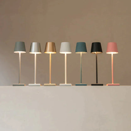 Minimalist Table Lamp, Dimmable LED