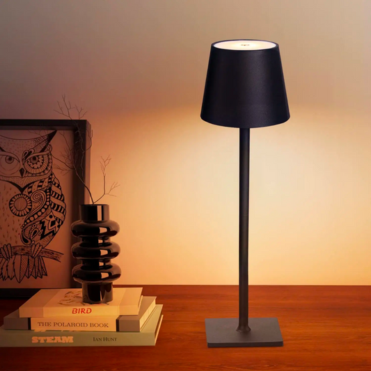 Minimalist Table Lamp, Dimmable LED