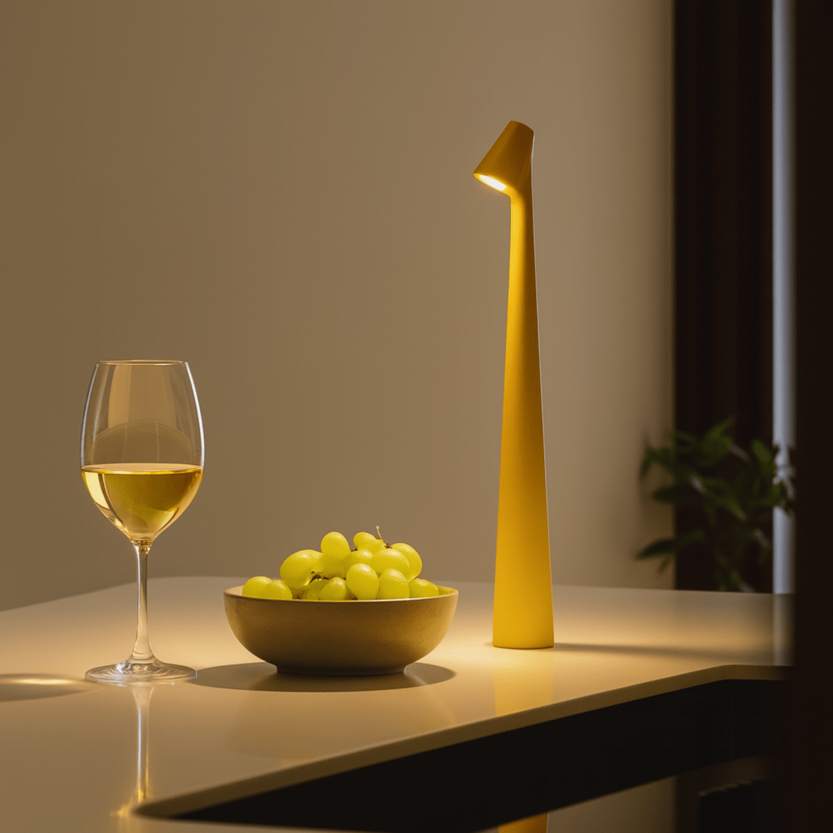 Cordless Dimmable LED Table Lamp, Warm White