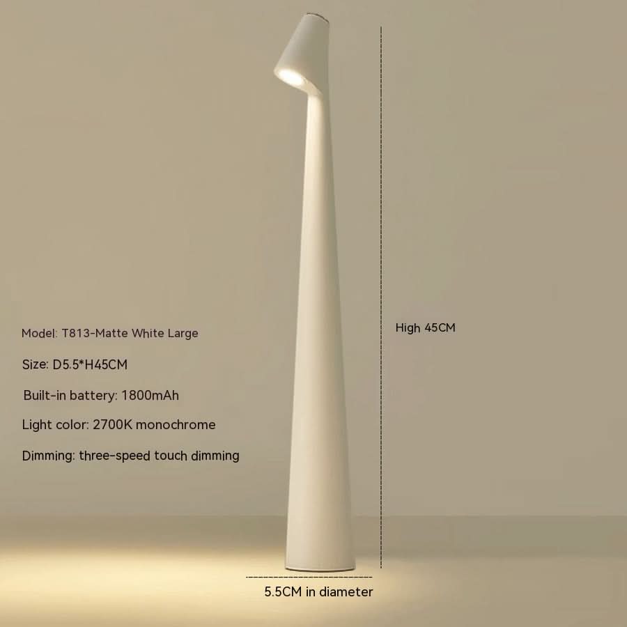Cordless Dimmable LED Table Lamp, Warm White