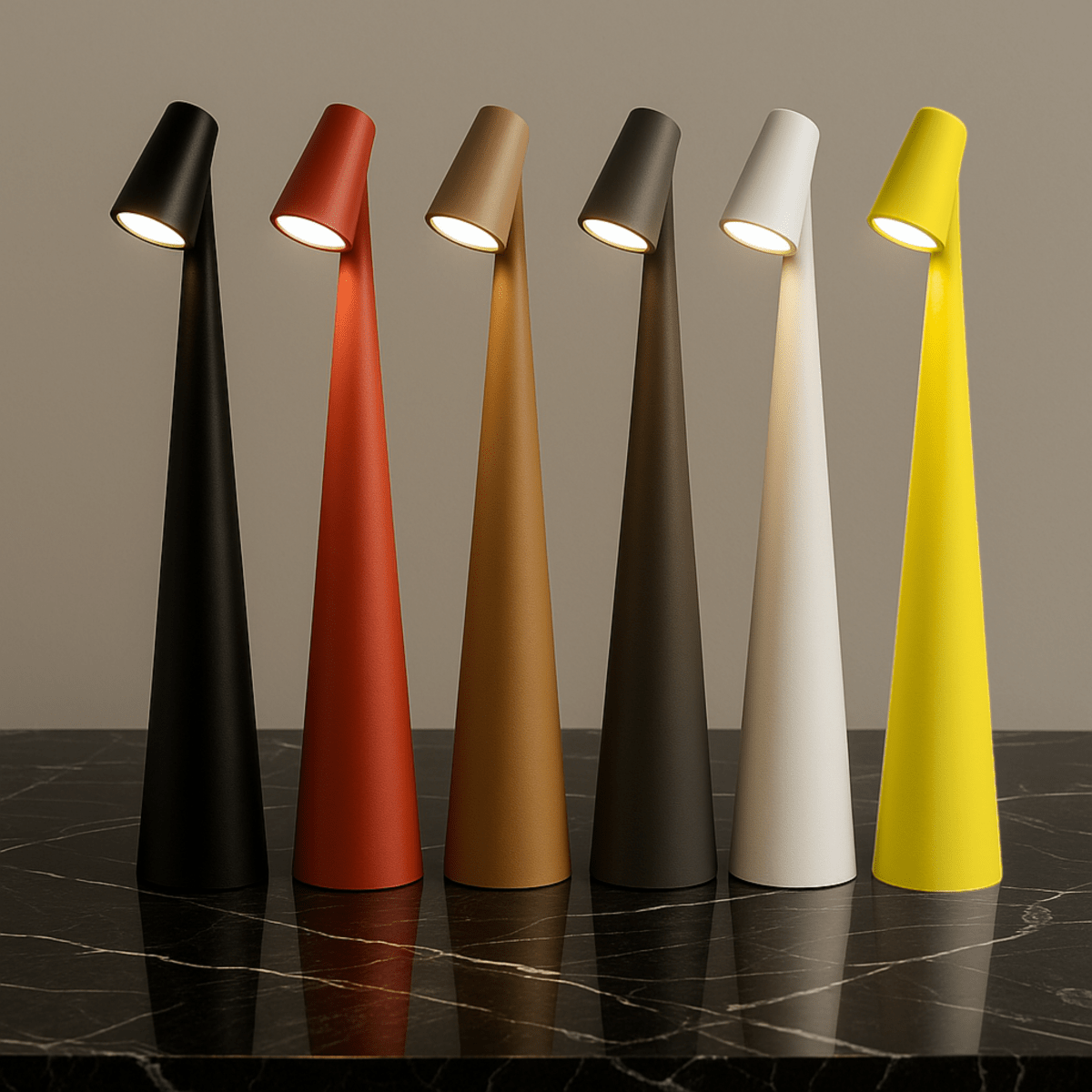 Cordless Dimmable LED Table Lamp, Warm White