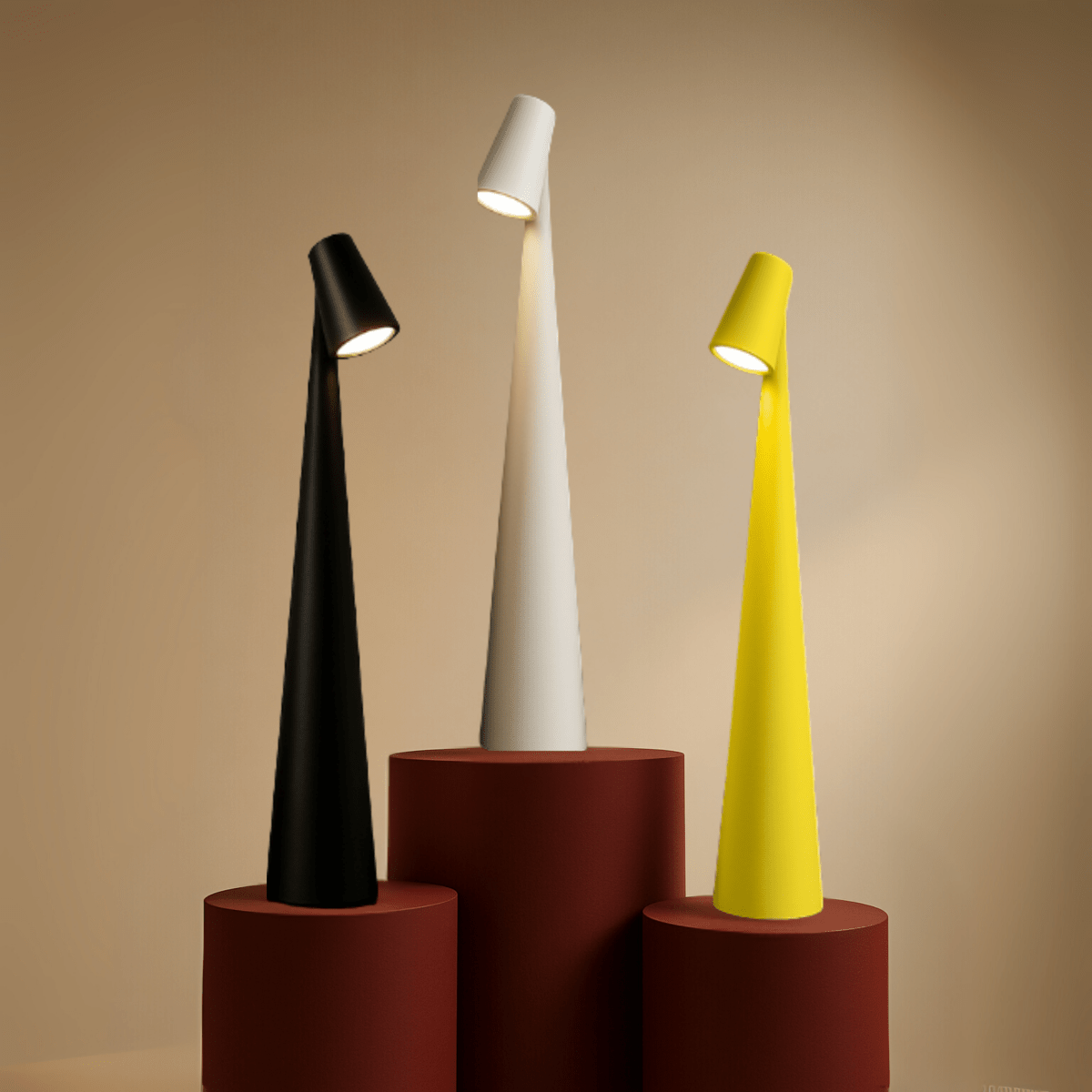 Cordless Dimmable LED Table Lamp, Warm White