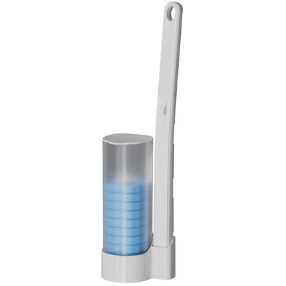 Disposable Toilet Brush, Antibacterial Sponge Heads
