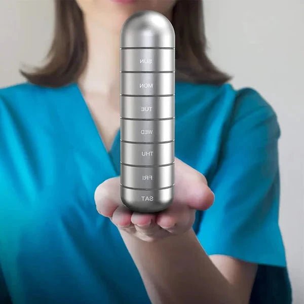 MEDICARRY Portable 7-day Pill Organizer