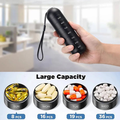 MEDICARRY Portable 7-day Pill Organizer