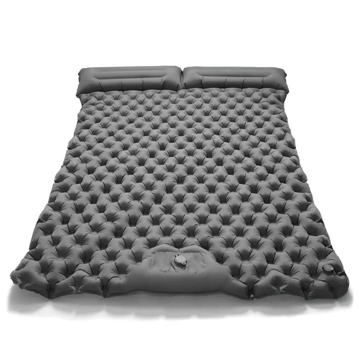 WANDERRUHE Ultra-light Self-inflating Double Hiking Mat lifestyle image 1