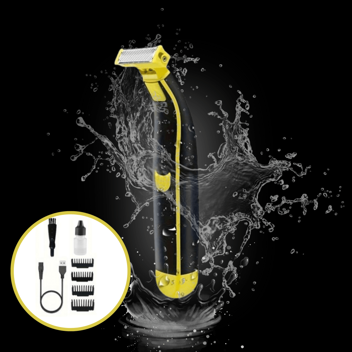 GlideEdge Pro Body Groomer Wet Dry Shaver