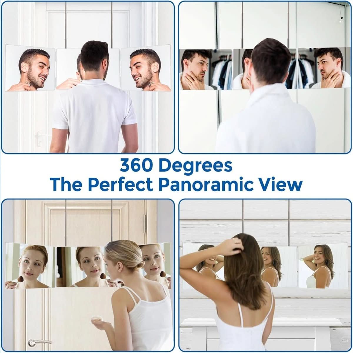 TRIFLEX Mirror Foldable 3-way Mirror