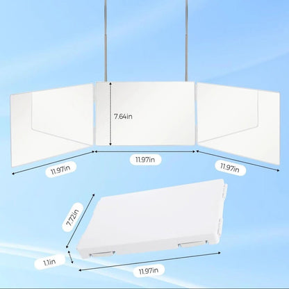 TRIFLEX Mirror Foldable 3-way Mirror