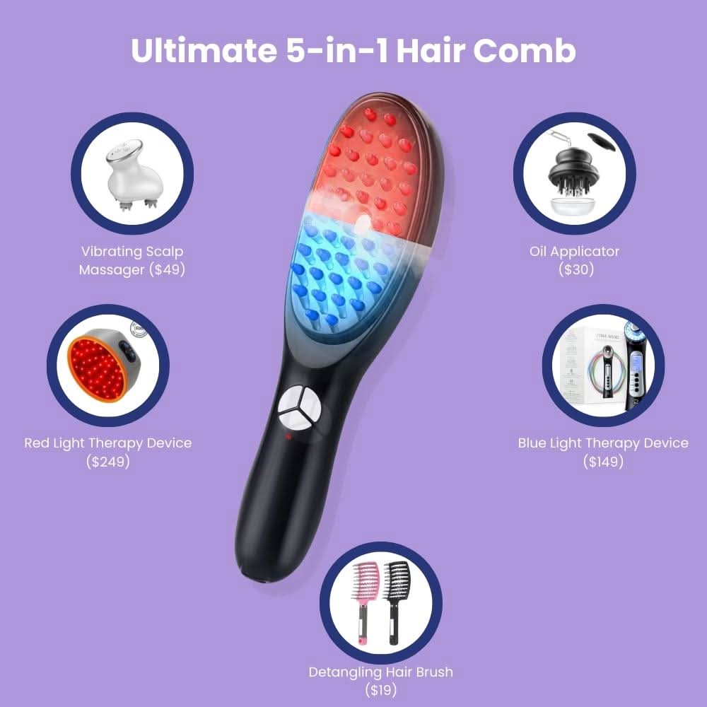ChicBlend 5-in-1 Hair Comb