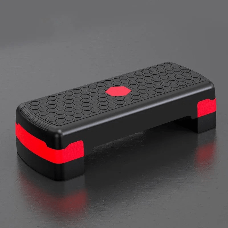 Adjustable Fit Step Adjustable Fitness Stepper image with text 3