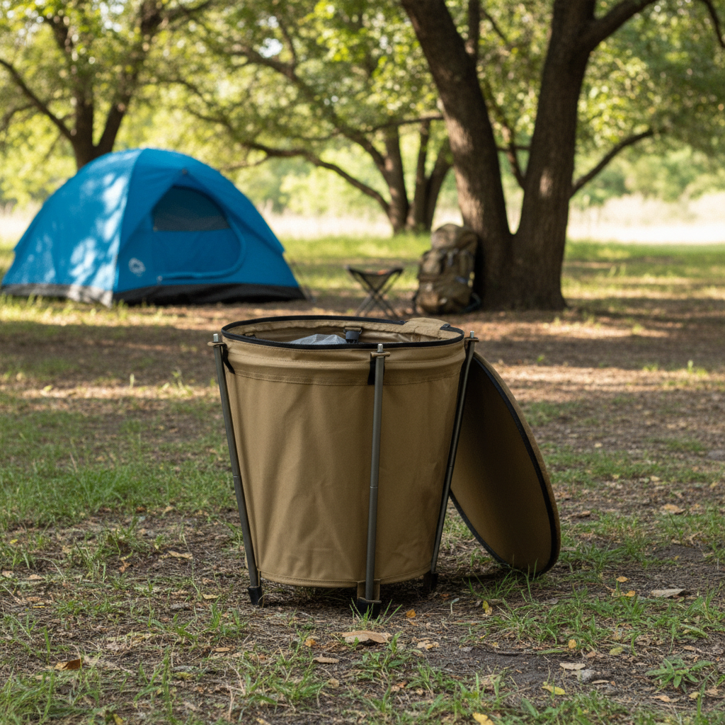 CAMPTRASH BIN Foldable Camping Bin