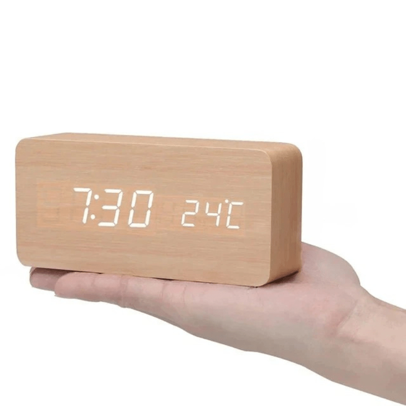 TIMBERGLOW LED Alarm Clock Digital