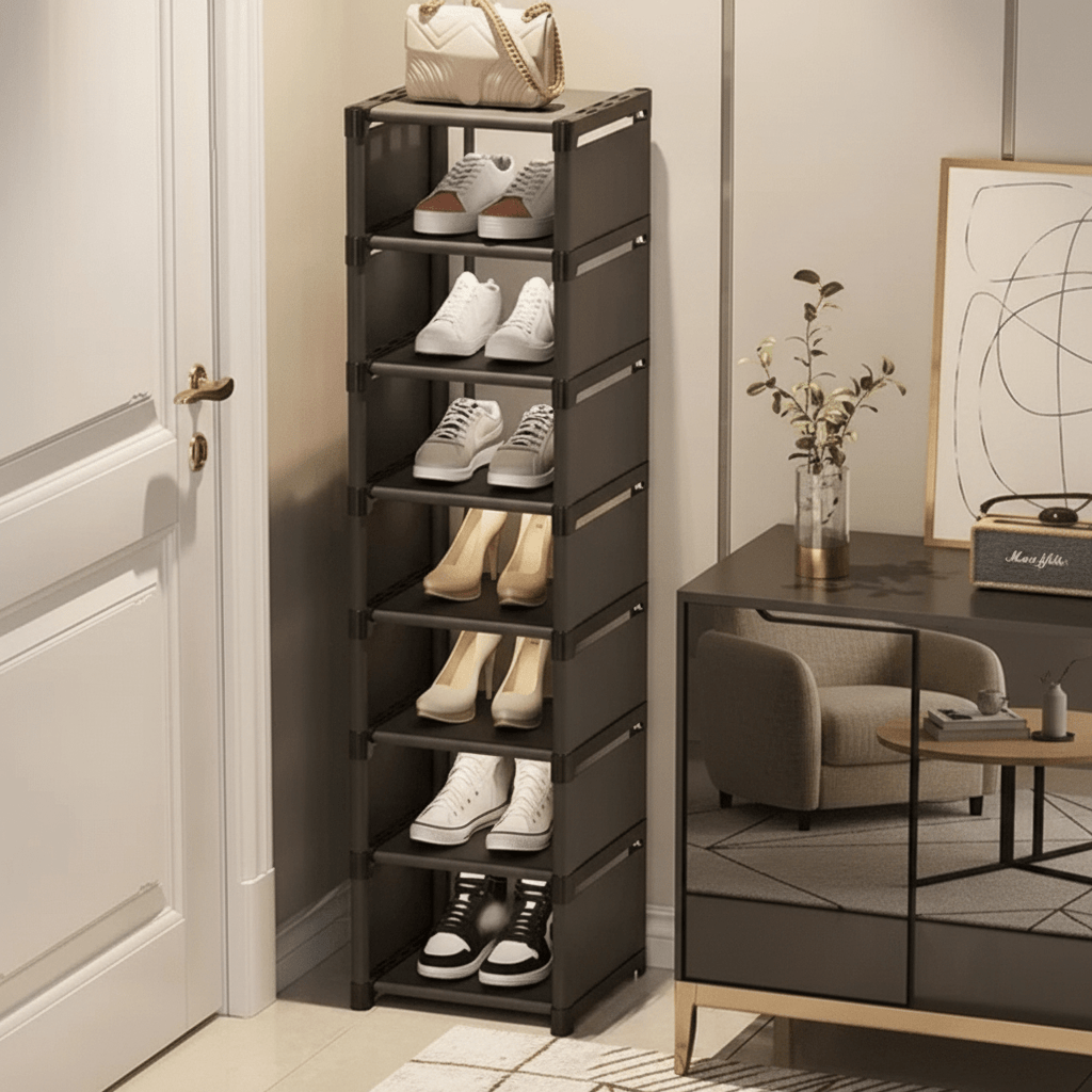 SPACERACK Space-Saving Shoe Rack lifestyle image 3