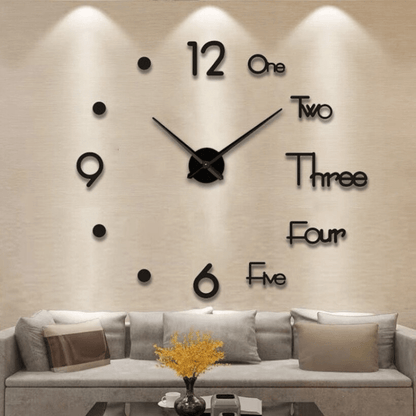 TIMEDEPTH Acrylic Wall Clock Room