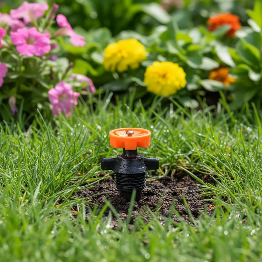 AquaSpin 360° sprinkler head Rotatable