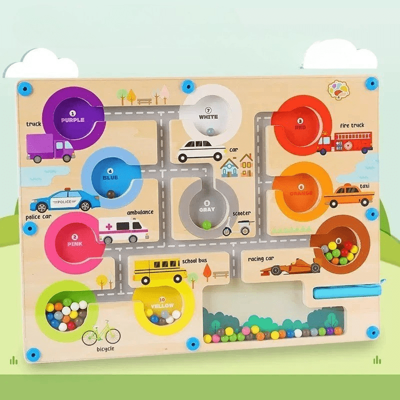 ColorQuest Magnetic Colour and Number Game
