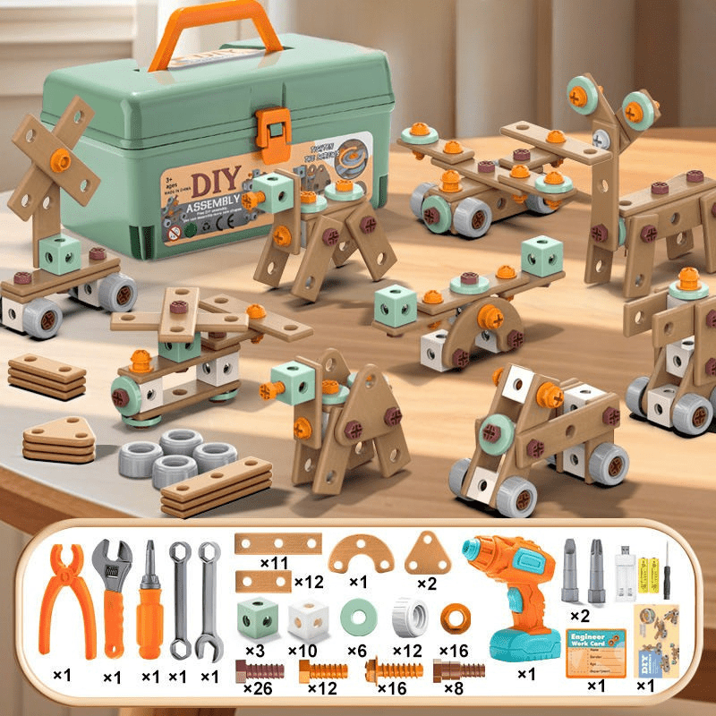 BUILDMASTER Tool Set for Aged 3 and Up