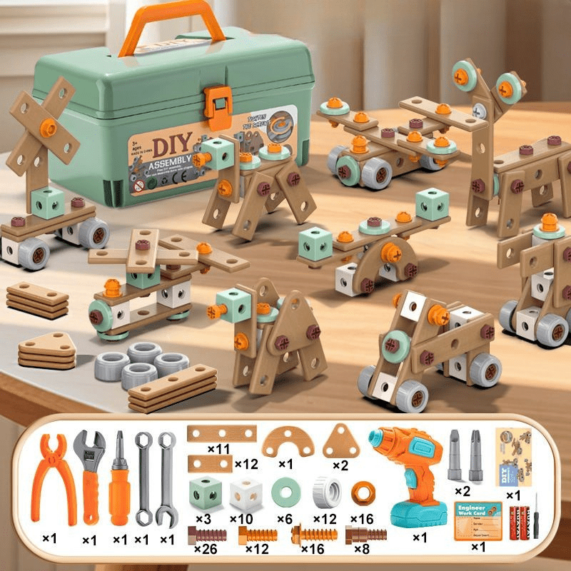 BUILDMASTER Tool Set for Aged 3 and Up