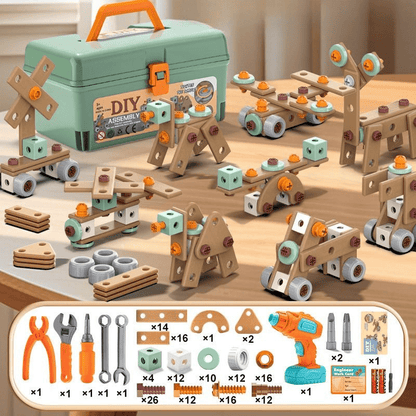 BUILDMASTER Tool Set for Aged 3 and Up