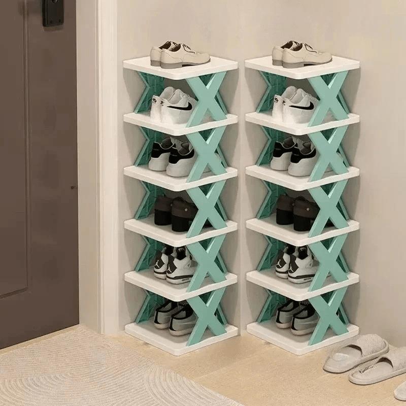 Space Saving Shoe Organiser Multi-layered Storage lifestyle image 2
