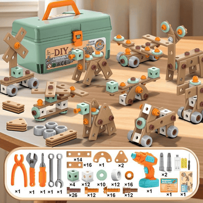 BUILDMASTER Tool Set for Aged 3 and Up