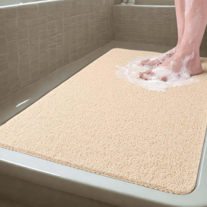 COMFORTDRAIN Mat Non-slip Shower Mat image with text 2