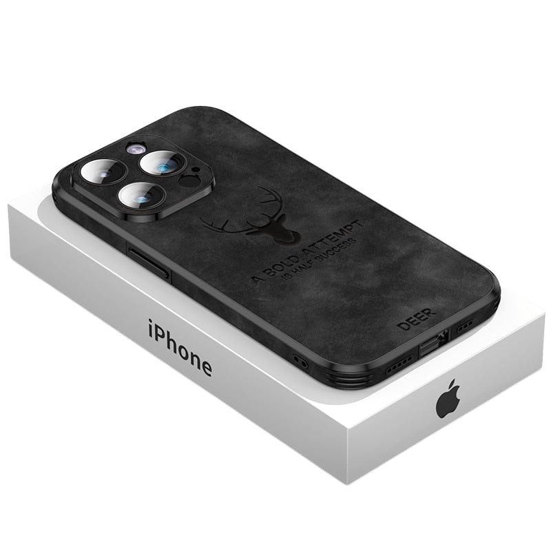 LuxeShield Leather Iphone Case lifestyle image 3