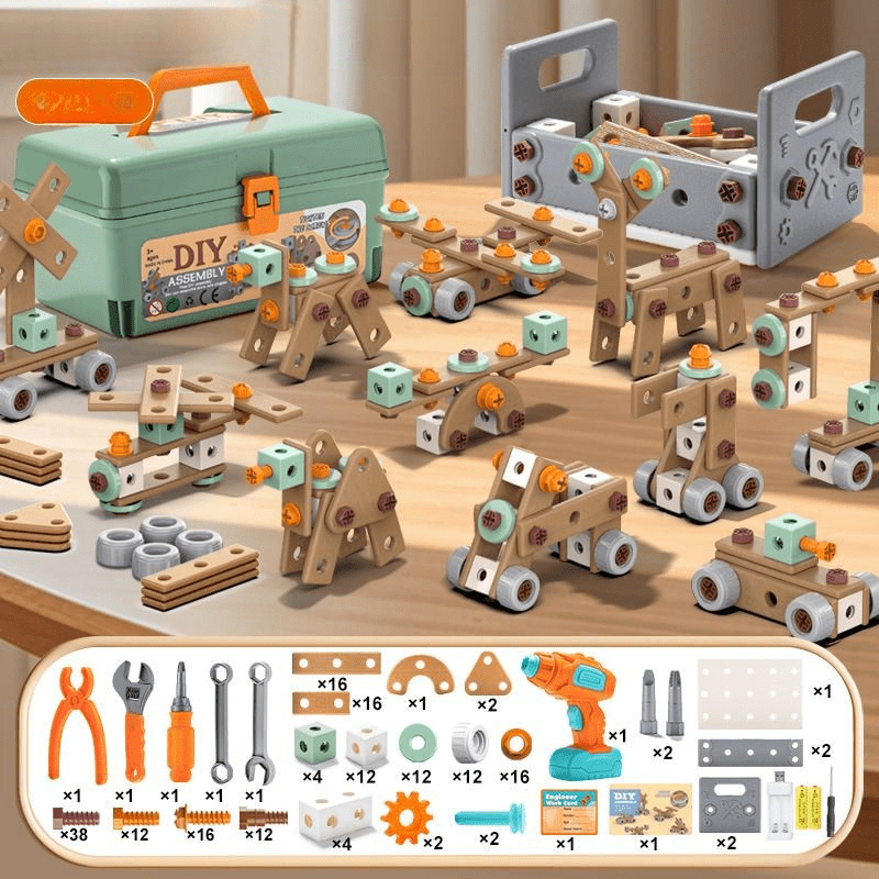 BUILDMASTER Tool Set for Aged 3 and Up