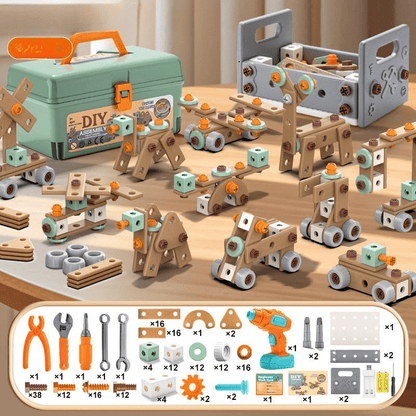 BUILDMASTER Tool Set for Aged 3 and Up