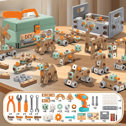 BUILDMASTER Tool Set for Aged 3 and Up