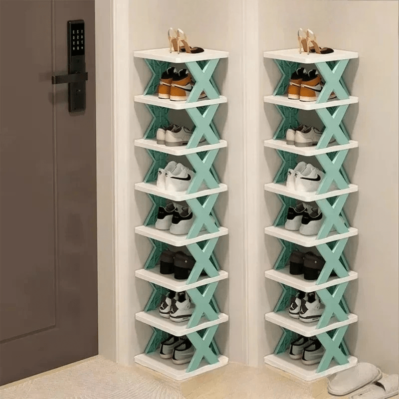 Space Saving Shoe Organiser Multi-layered Storage lifestyle image 3