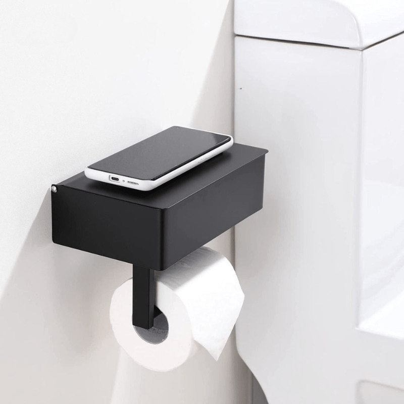 StahlDeluxe Toilet Paper Holder Stainless Steel lifestyle image 2