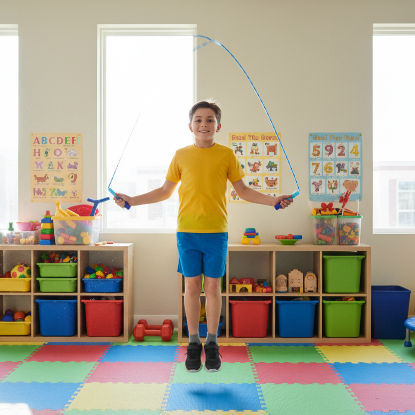 Flexirope Adjustable Bead Skipping Rope