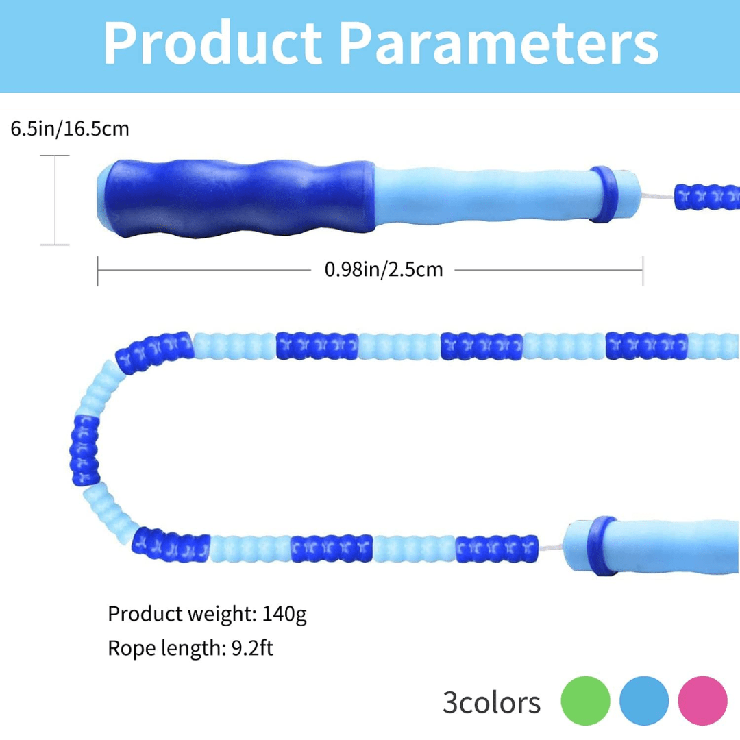 Flexirope Adjustable Bead Skipping Rope